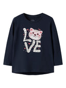 name it | T-Shirt Langarm | Blau