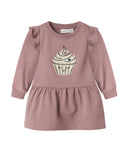 name it | Kleid Langarm Rosa