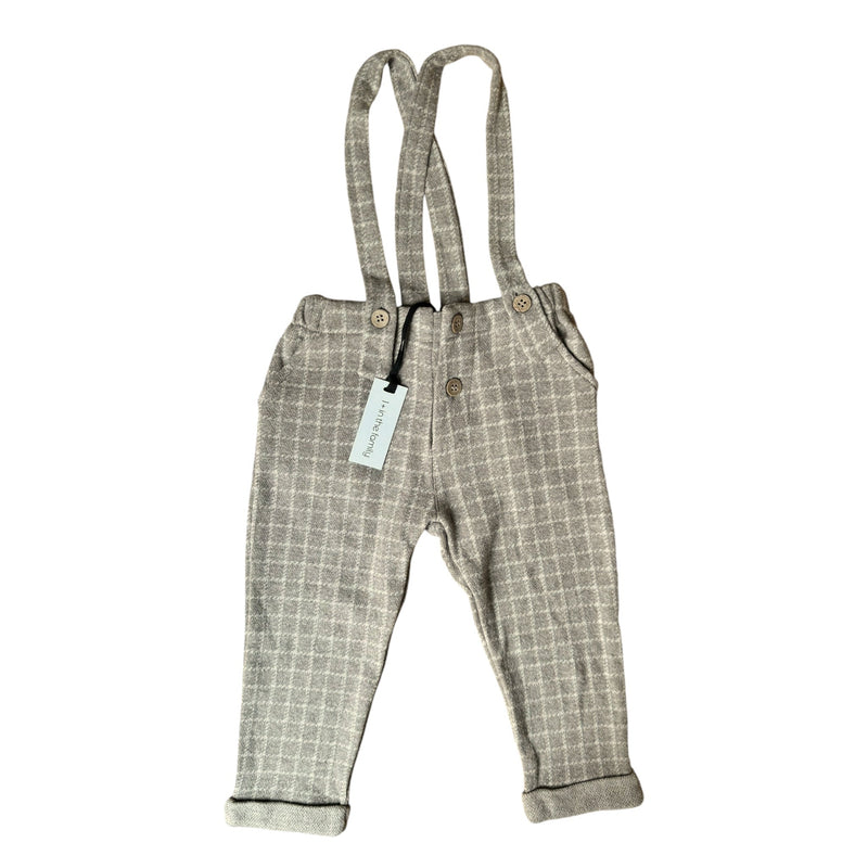 NEU Baby cozy Latzhose Hendrick taupe (92/98)