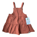 NEU Baby Organic Baumwollkleid Rust (80)