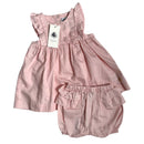 NEU Baby Kleid Roses mit Höschen (68)