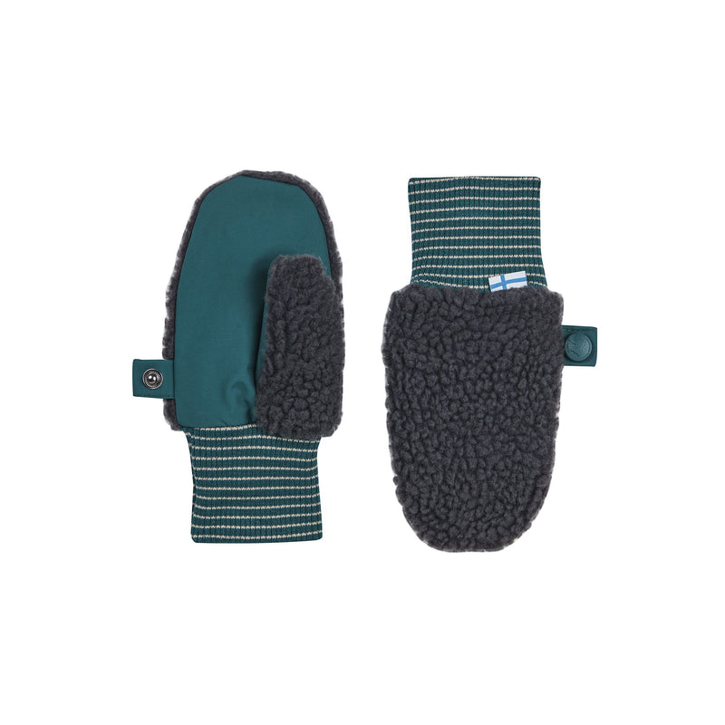 NUPUJUSSI TEDDY Fäustlinge aus Teddyfleece mit wasserfestem Besatz an der Innenseite neu XS