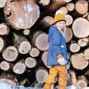 NUPUJUSSI TEDDY Fäustlinge aus Teddyfleece mit wasserfestem Besatz an der Innenseite neu XS