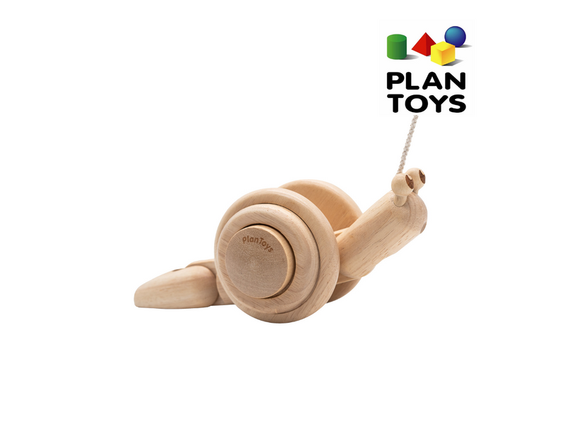 Pull-along toy - snail