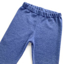 kronjuwel Wollhose Leggings Größe 98/104 blau Upcycling