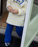 Nuaa B-WARE Strick Hose Ocean Blue