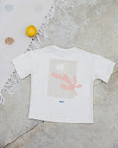 Nuaa B-WARE Coral Oversized T-Shirt Off White/Oat