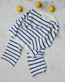 Nuaa B-WARE Strick Longsleeve Ocean Blue Stripes