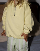 Nuaa B-WARE Half Zip Sweater Lemon Loop