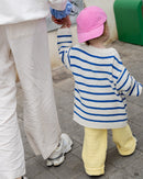 Nuaa B-WARE Strick Longsleeve Ocean Blue Stripes