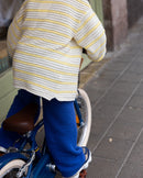 Nuaa B-WARE Strick Hose Ocean Blue