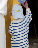 Nuaa B-WARE Strick Longsleeve Ocean Blue Stripes