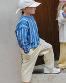 Nuaa B-WARE Loose Pants Lemon Striped