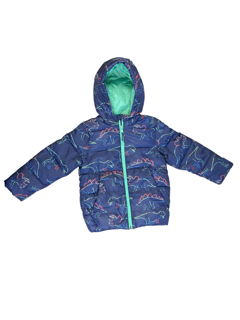 M&S Winterjacke gefüttert Dinosaurier 98 | 3yrs