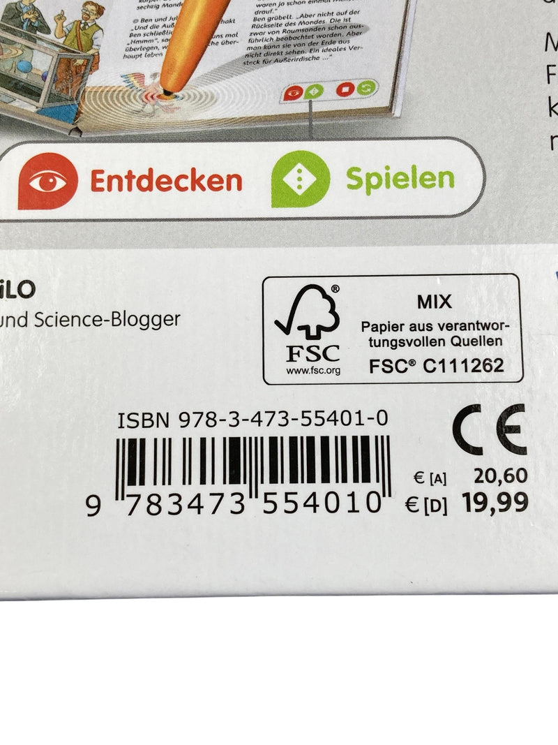 Ravensburger Tiptoi Weltraum Expedition Wissen