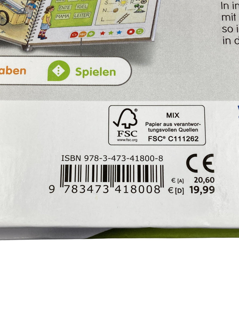 Ravensburger Tiptoi Mein Lern Spiel Abenteuer Erste Buchstaben