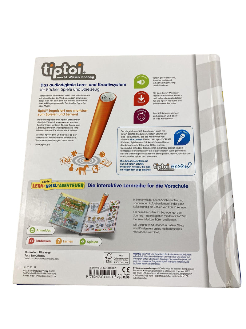 Ravensburger Tiptoi Mein Lern Spiel Abenteuer Erste Zahlen