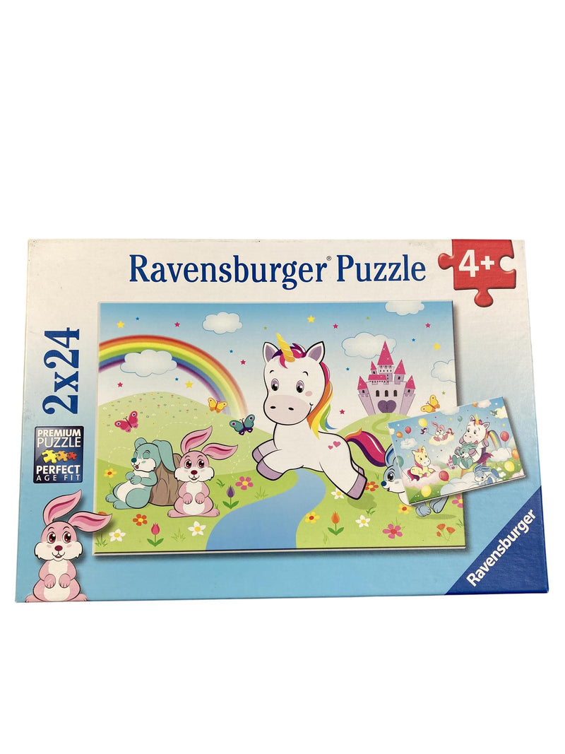 Ravensburger Puzzle Einhorn Hasen