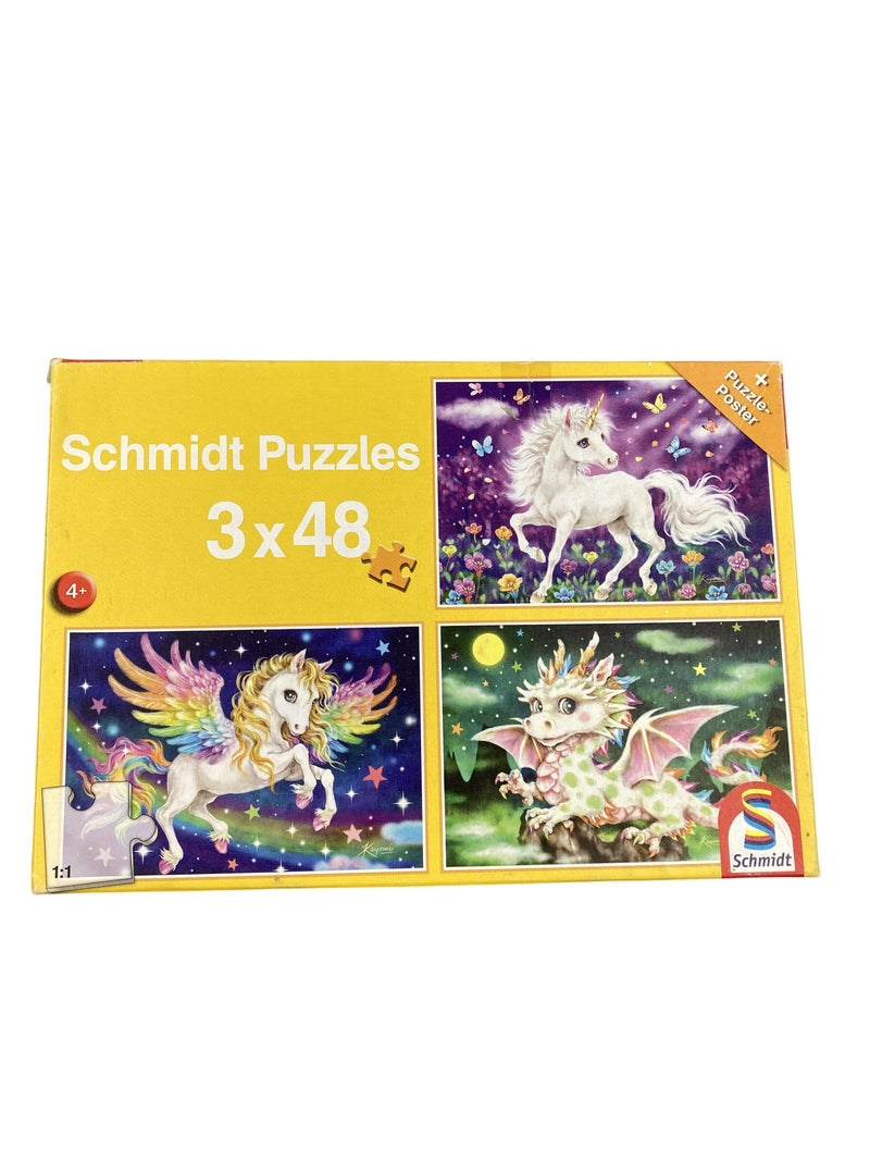 Schmidt Puzzle Einhorn Drache Fantasie 56377