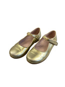 Jacadi Riemchenschuhe Ballerinas Gold 30 Schuhgröße