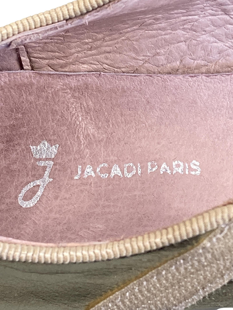 Jacadi Riemchenschuhe Ballerinas Gold 30 Schuhgröße
