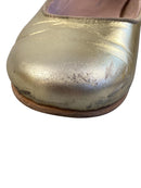 Jacadi Riemchenschuhe Ballerinas Gold 30 Schuhgröße