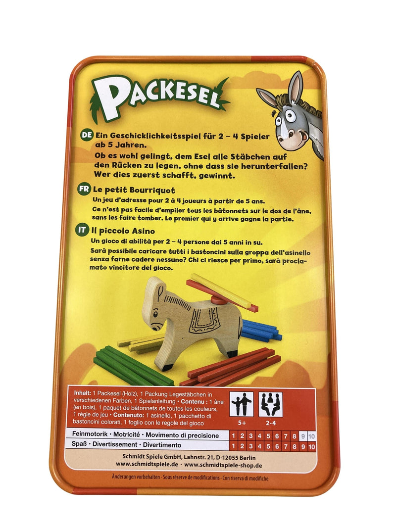 Schmidt Stapelspiel Packesel