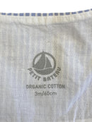 Petit Bateau Kleid glitzer 62 | 03m