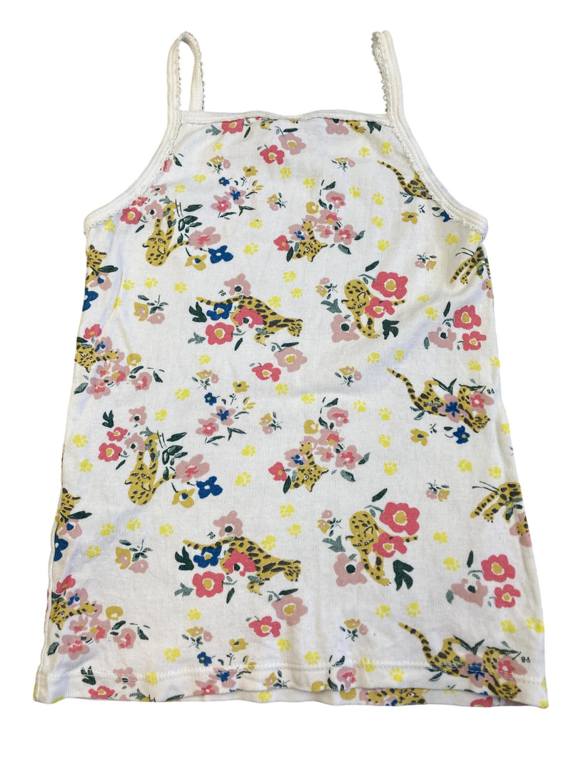 Petit Bateau Unterhemd Blumen 116 | 6yrs