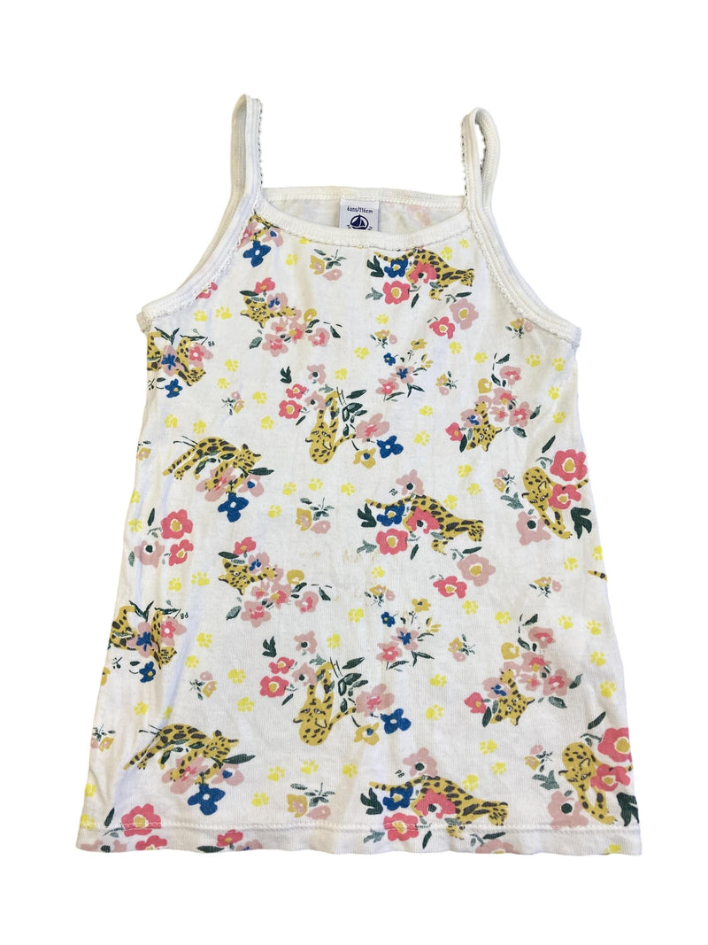 Petit Bateau Unterhemd Blumen 116 | 6yrs
