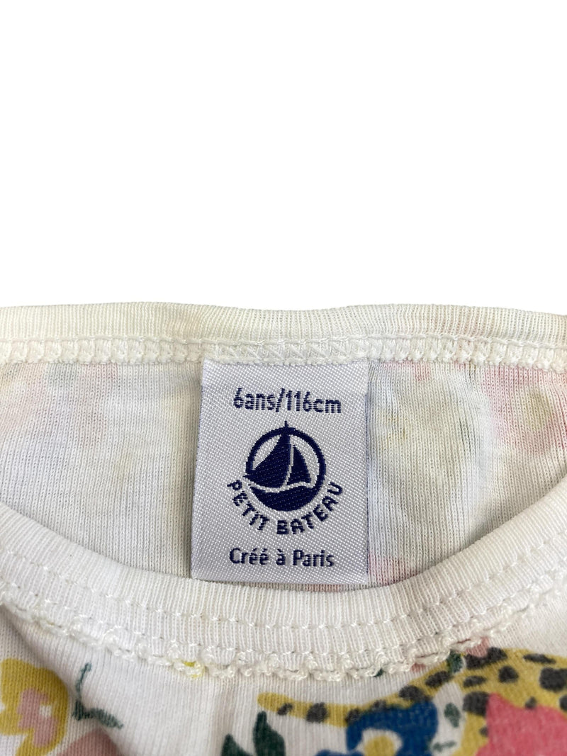 Petit Bateau Unterhemd Blumen 116 | 6yrs