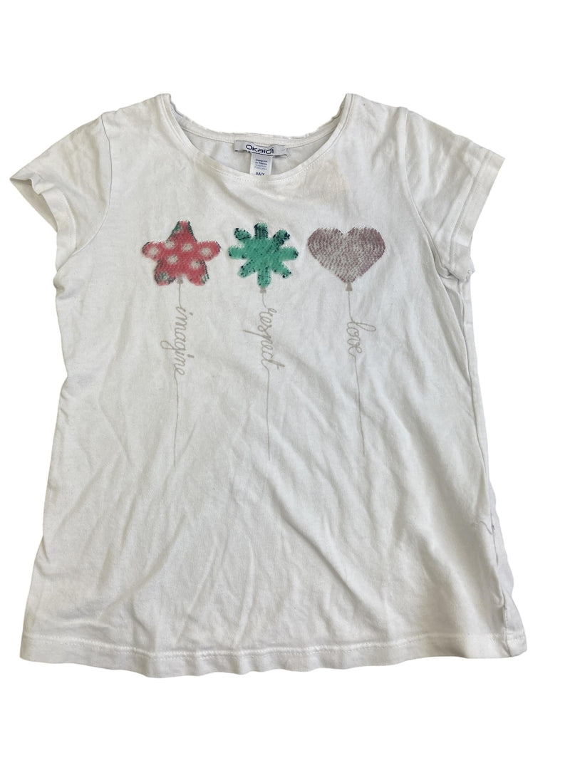 Okaidi Tshirt Pailetten 128 | 8yrs