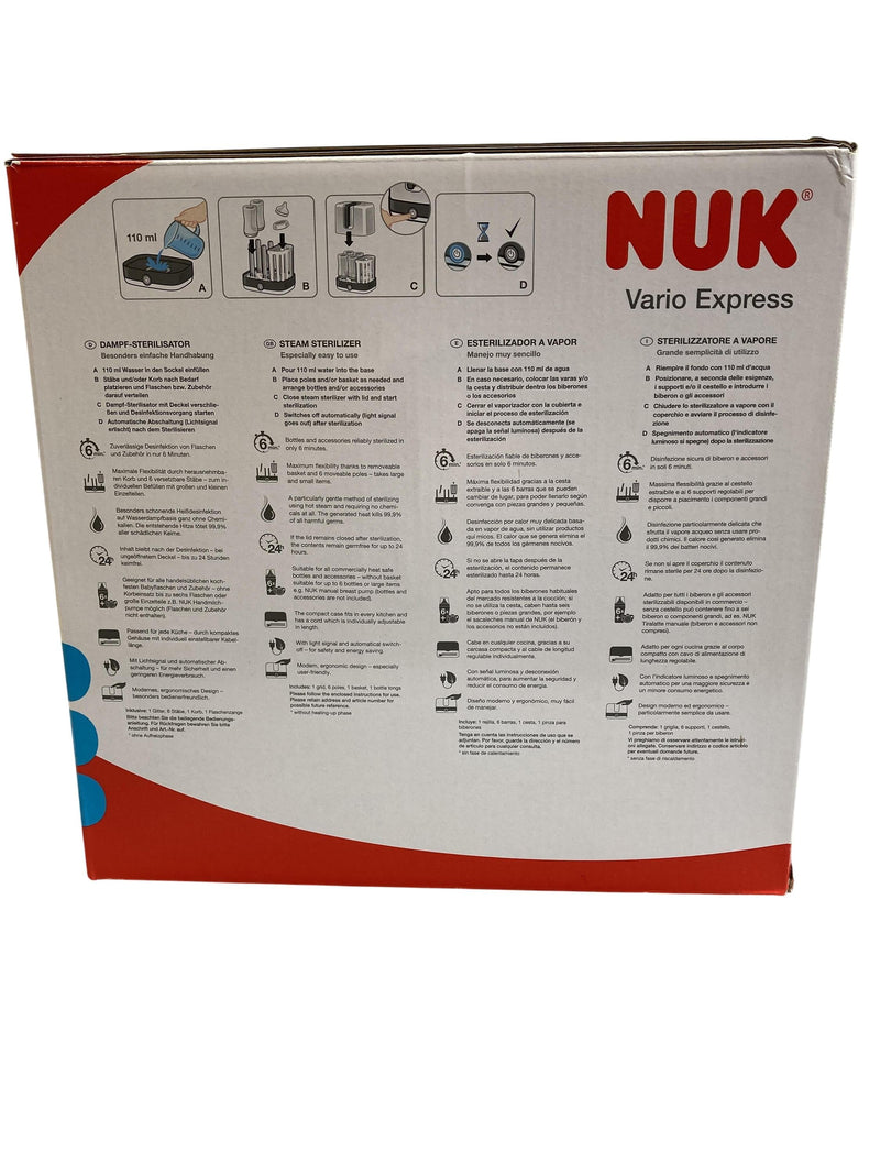 NUK Dampfsterilisator Vario Express