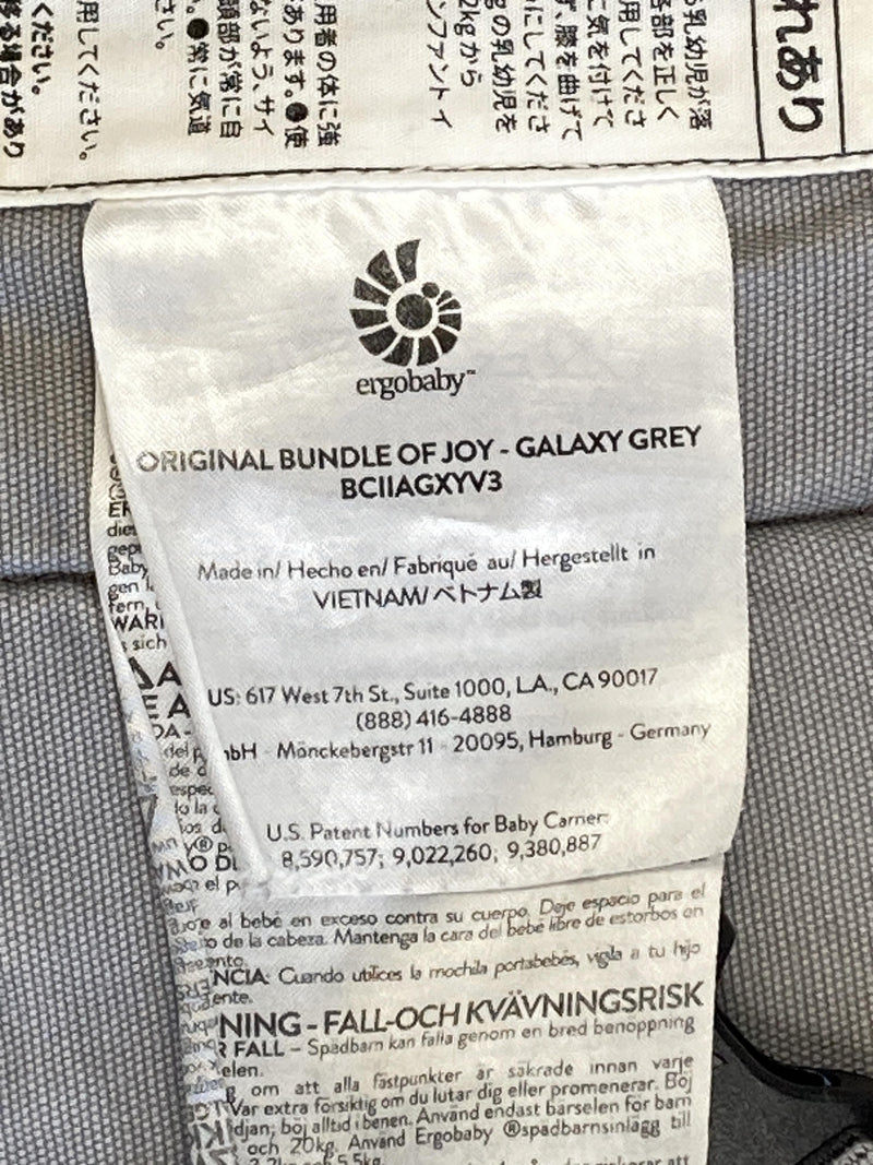 Ergobaby Babytrage Orginal Bundle of Joy