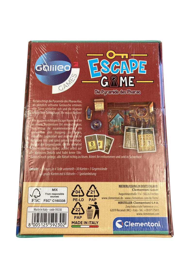 Clementoni Esacpe Game - Die Pyramide des Pharao