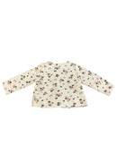 Petit Bateau Strickjacke Blumen 80 | 12m