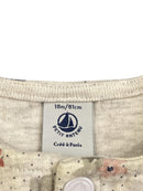 Petit Bateau Strickjacke Blumen 80 | 12m