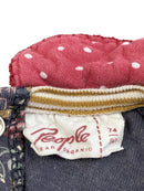 People Wear Organic Langarmbody Blumen 74 | 09m