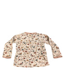 People Wear Organic Langarmshirt Blumen Vögel 86 | 18m