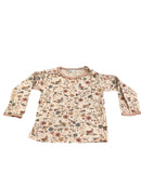 People Wear Organic Langarmshirt Blumen Vögel 86 | 18m
