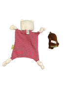 Sigikid Babyspielzeug Schmusetuch Rassel Bär