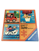 Ravensburger Puzzle 3x49 Lustige Reise