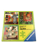 Ravensburger Puzzle 3x49 Rotkäppchen