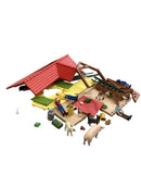 Schleich Bauernhaus mit Figuren und Tieren