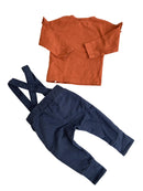 Dirkje Longsleeve + Stofflatzhose 62 | 03m