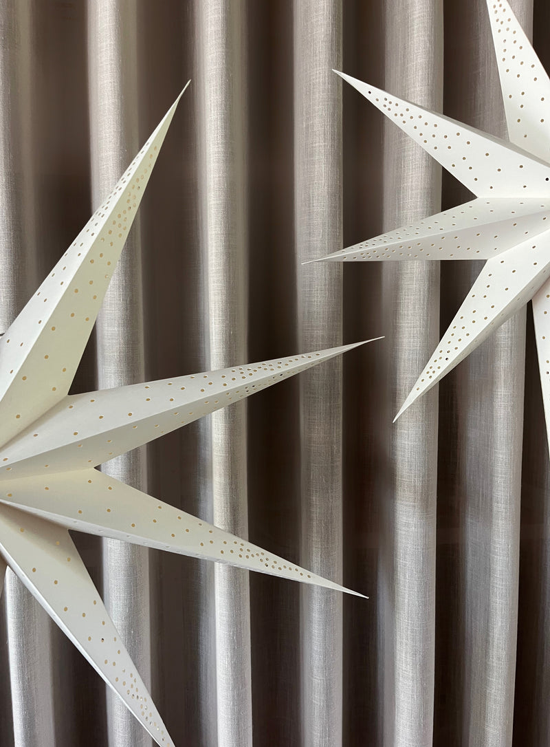 Oyoy Hoshi Weihnachtsstern 90 cm Durchmesser, 100 % Kraftpapier