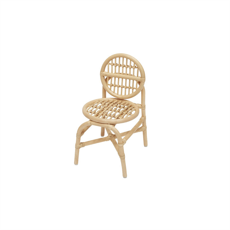 Oyoy Nana Mini Stuhl Kinderstuhl Rattan H54 cm