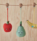 OYOY Yummy Banana Pram Toy Clip Kinderwagenkette ÜP.