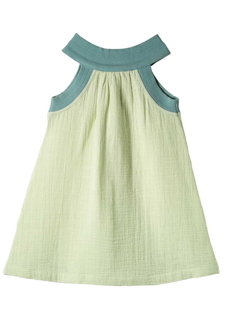 Ava Summer Dress Greens