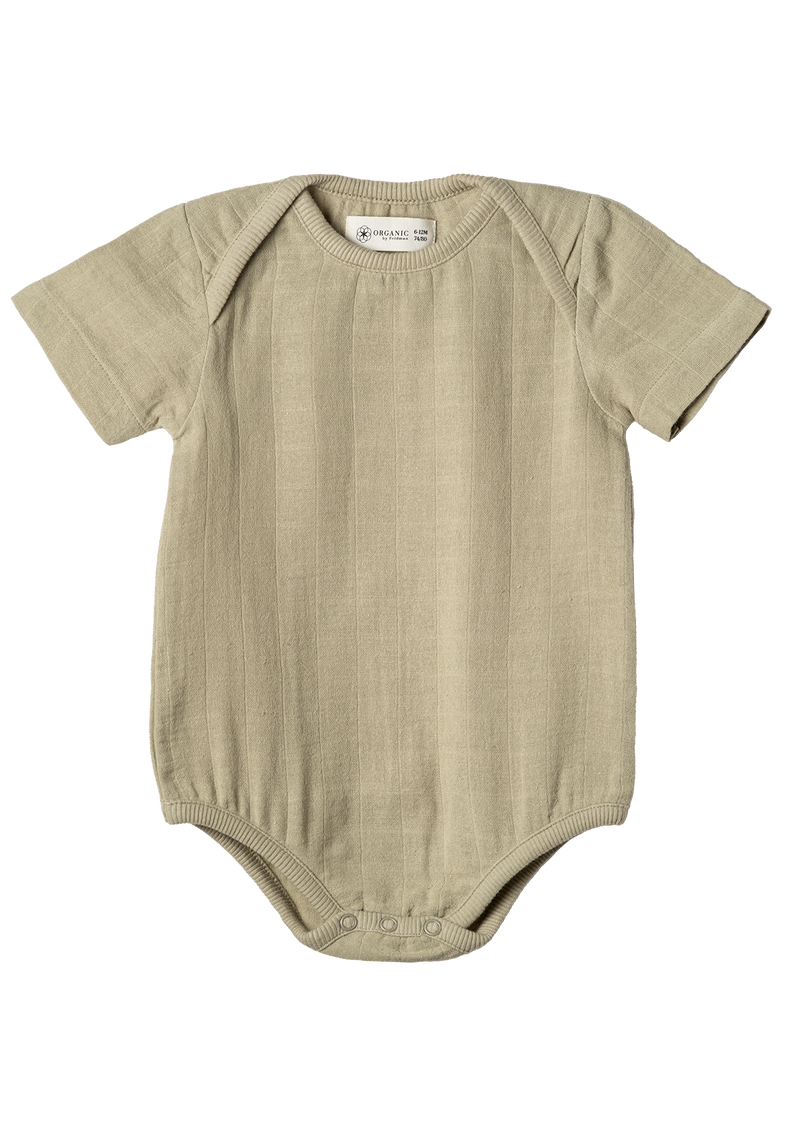 Baby Body Muslin Play of Colors Sage-green